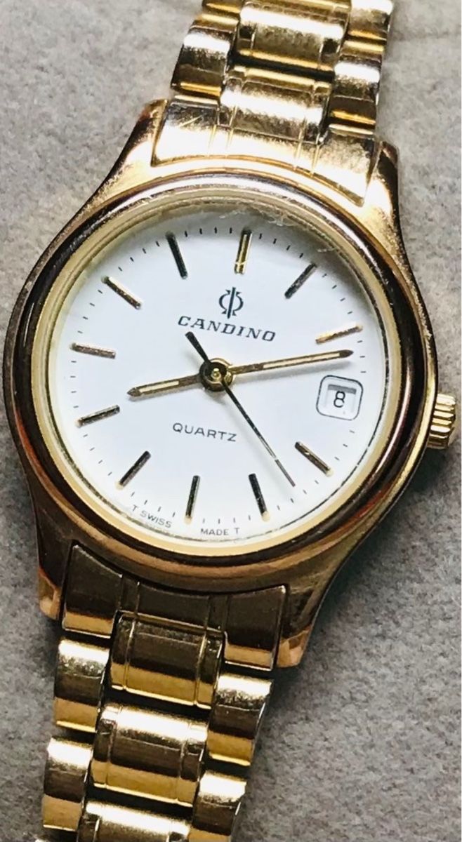 Candino Uhren: Candino Goldfarben Quartz Swiss Made – Gebraucht aus Untersiggenthal von TimeandShine 3
