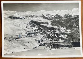 AK:  AROSA - Belle vue d'avion  1958