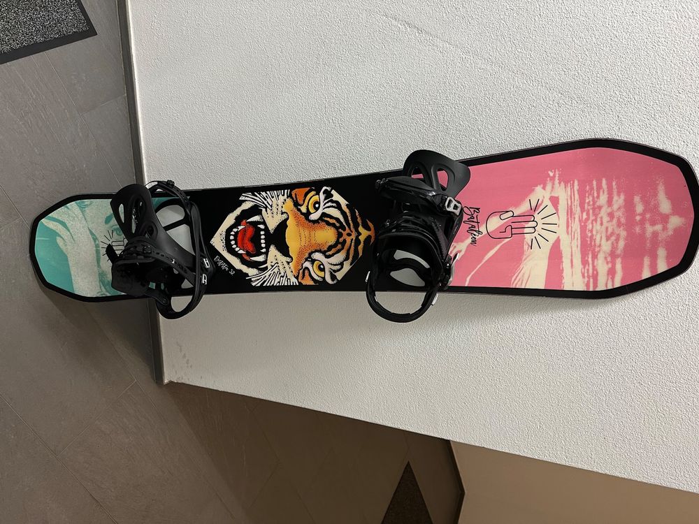 Bataleon Snowboard mit Fluxbindung Kaufen auf Ricardo