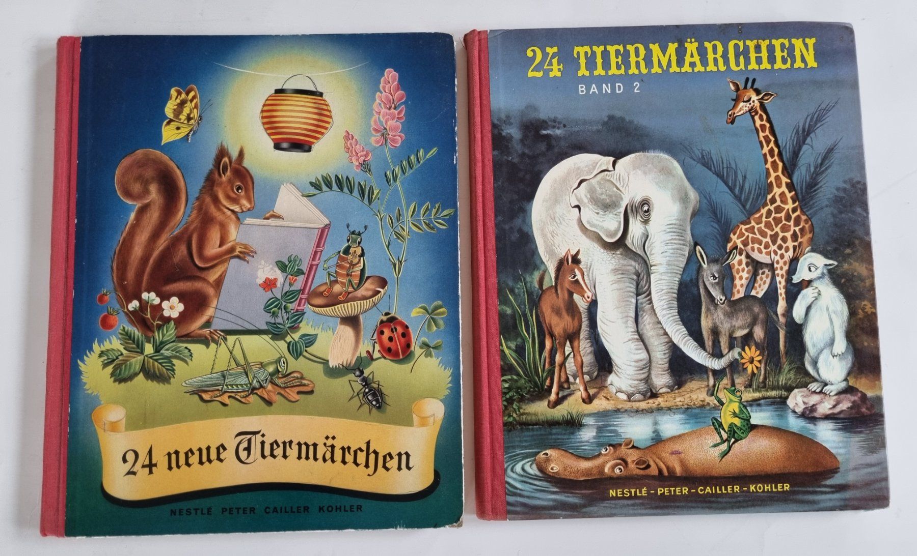 Libri: 2 nostalgische Tiermärchen-Bücher, Retro – Usato da Opfikon venduto da Diversamente