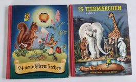 2 nostalgische Tiermärchen-Bücher, Retro