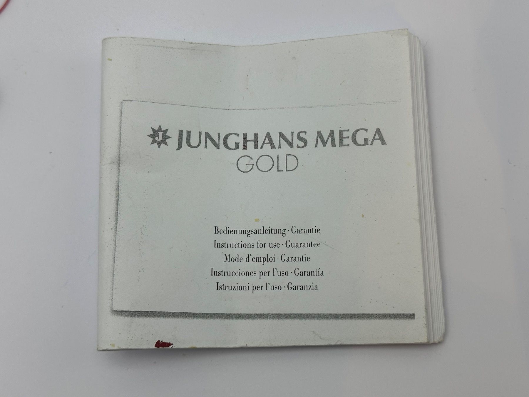 Junghans Orologi: Junghans Mega gold Quarz Werk – Usato da Brüttisellen venduto da AlphaOmega05 3