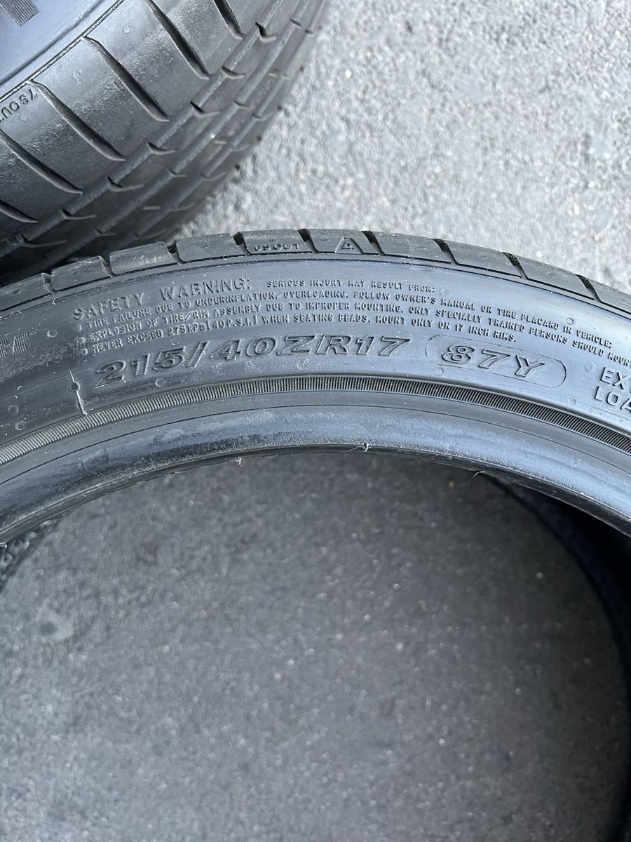 Pneumatici & Ruote complete: 2stk 215/40/17 Sommerreifen – Usato da Sulgen venduto da Semi3369 2