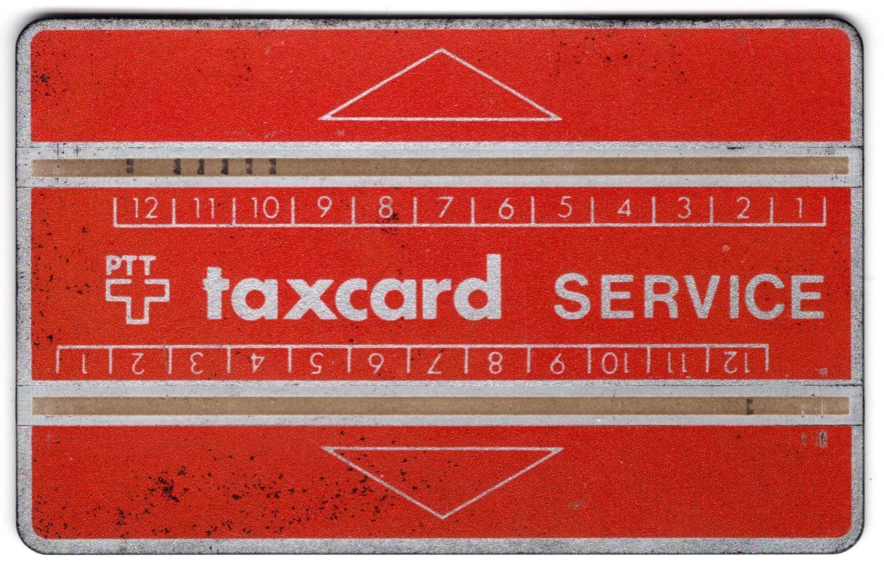 Schede telefoniche: seltene SERVICE Taxcard der PTT – Usato da Eglisau venduto da Chperfins