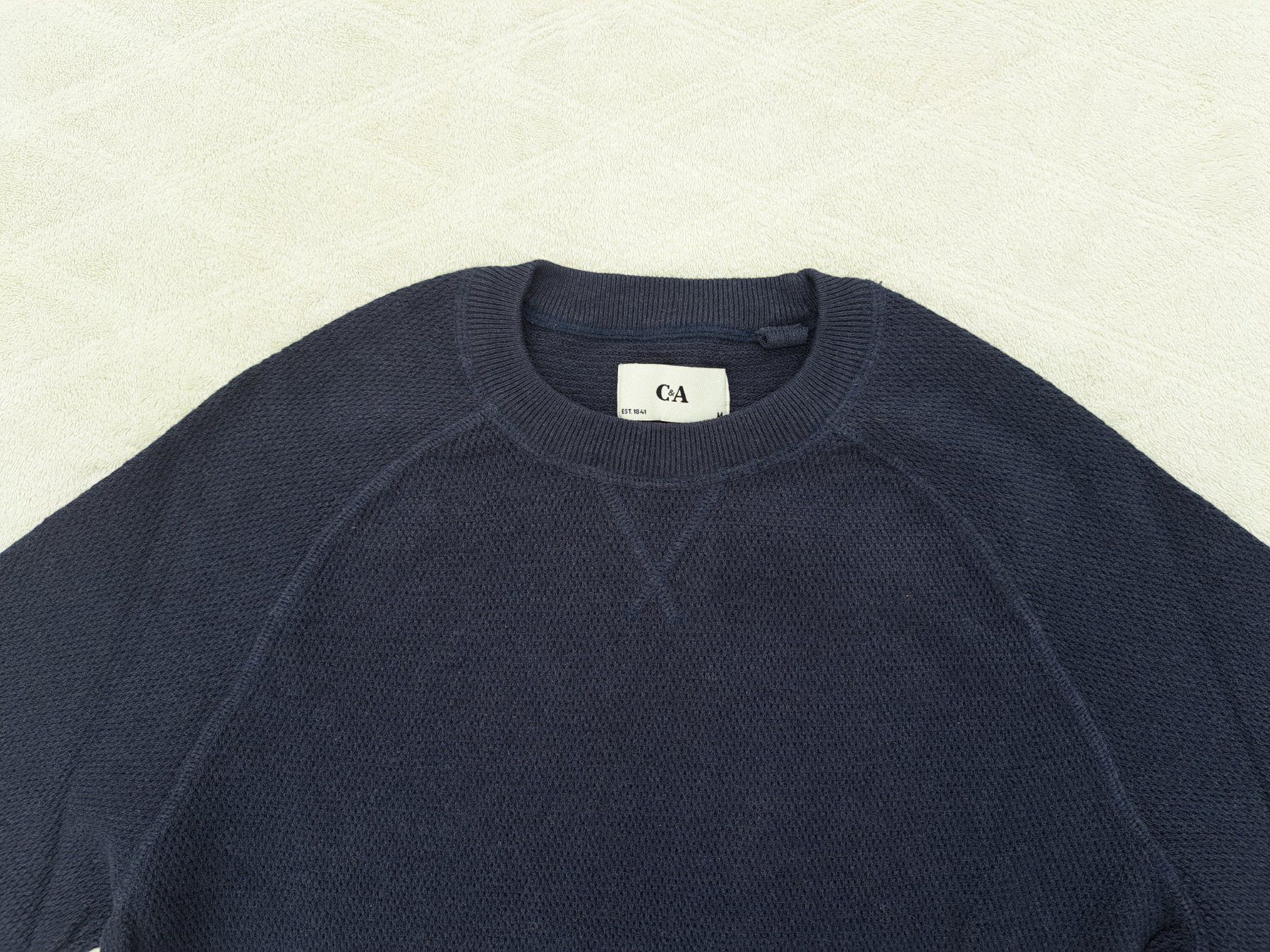 C&A Maglioni & Felpe: Herrenpullover C&A dunkelblau Grösse M Baumwolle – Usato da Gysenstein venduto da joshuas81 1