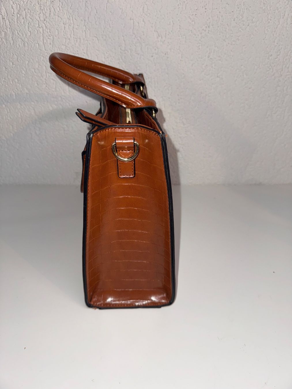 Borse da donna: Schöne braune Tasche – Usato da Grosswangen venduto da shoes.bags.and.co 3