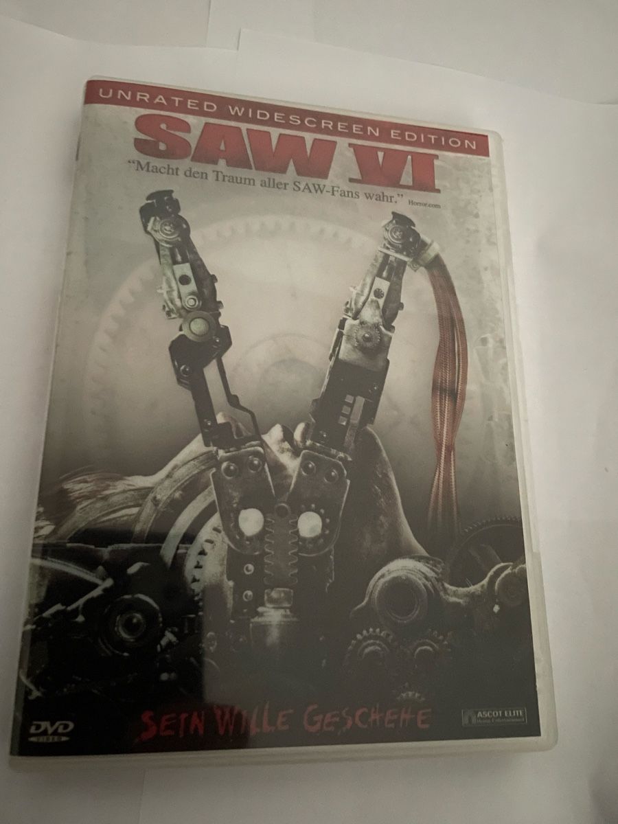 Tutti i DVDs: Saw 6 – Usato da Winterthur venduto da Cobraforce