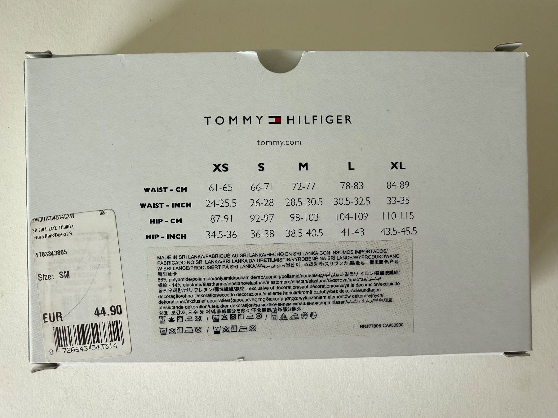 Tommy Hilfiger Altra biancheria intima: TOMMY HILFIGER, Spitzen-String, Grösse S, 3 Stück – Nuovo e nell'imballaggio originale da Rudolfstetten venduto da gst_g7xl 1