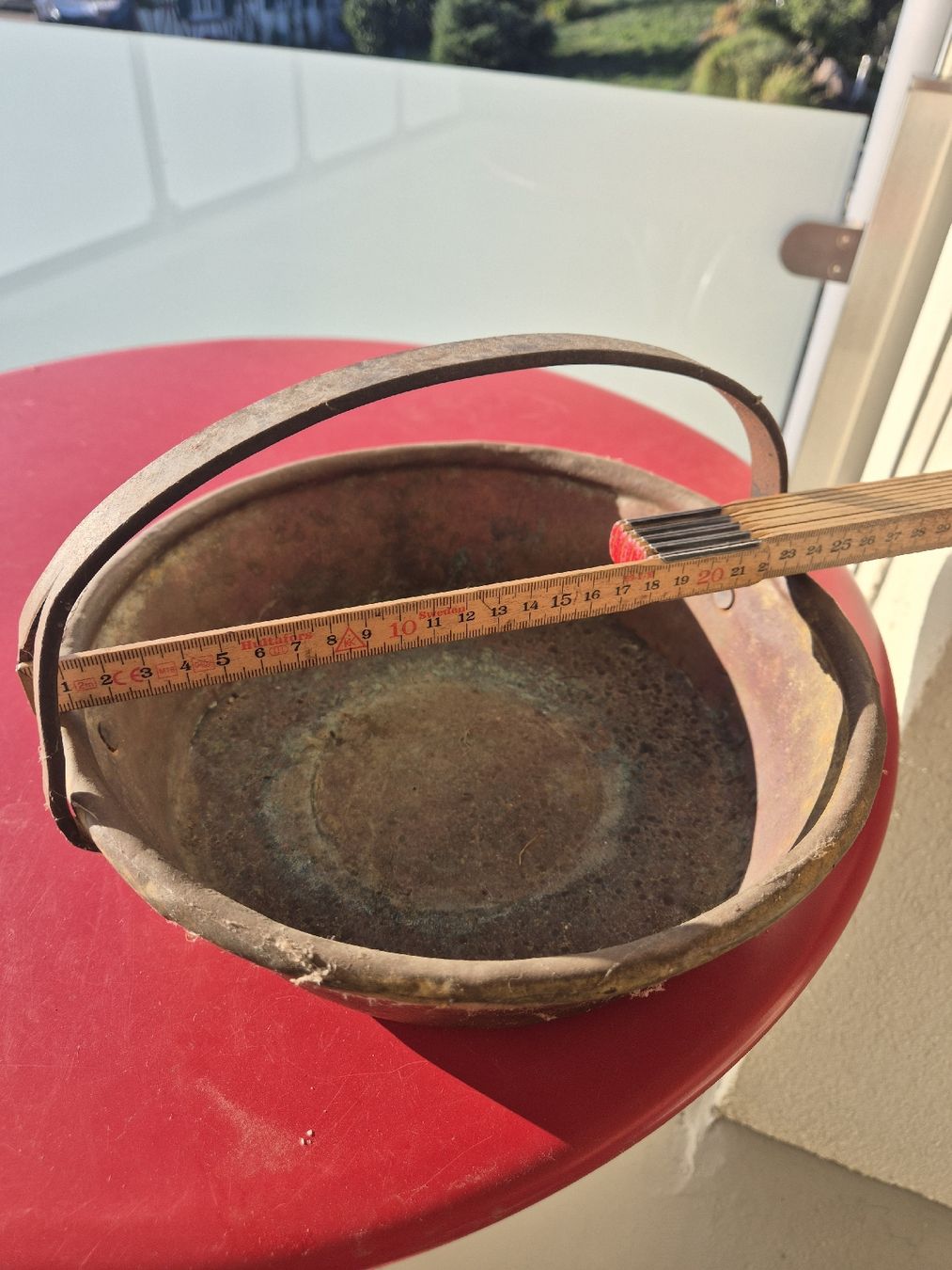 Pentole: Pflanztopf Kupfer Übertopf antik – Usato da Schlatt TG venduto da Schrauber_01 1
