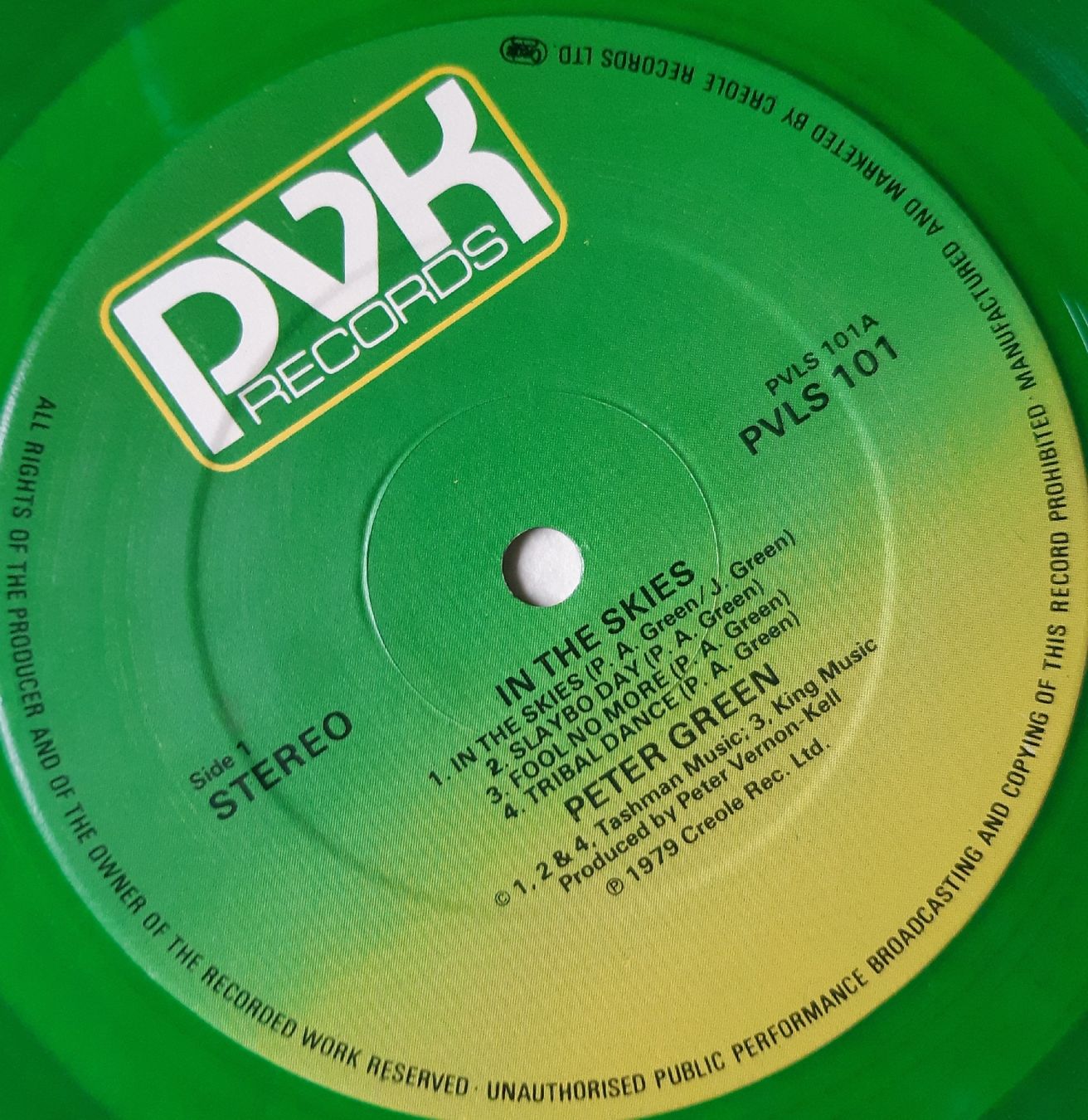 Dischi in vinile: PETER GREEN: In the Sky – Usato da Frick venduto da kyb_yq8h 4