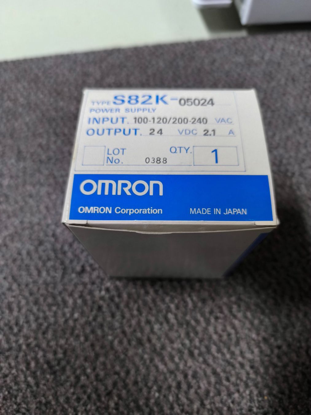 Omron Componenti elettronici: Netzteil 24VDC Omron S82K-05024 – Nuovo (secondo la descrizione) da Staufen venduto da Perskin 3