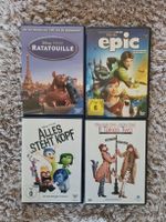 DVD Set 4 Filme Ratatouille Epic Alles Steht Kopf Set