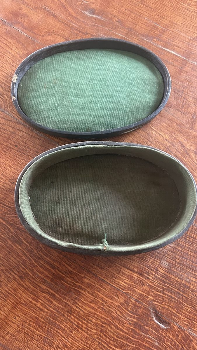 Schmuckkästen: Schmuckdose, Schatulle mit Prägung, Oval – Gebraucht aus Riedholz von Frettchen63 2
