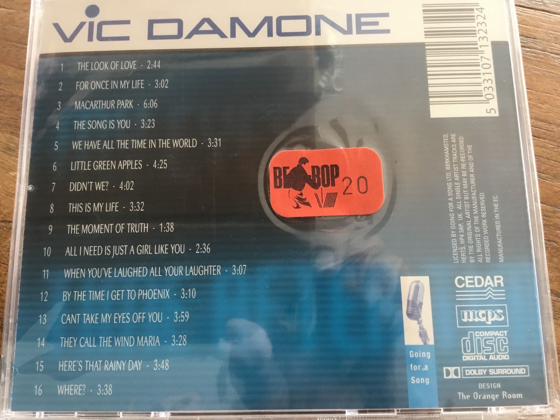 CD: Vic Damone – Nuovo e nell'imballaggio originale da Thierachern venduto da sweden08 1