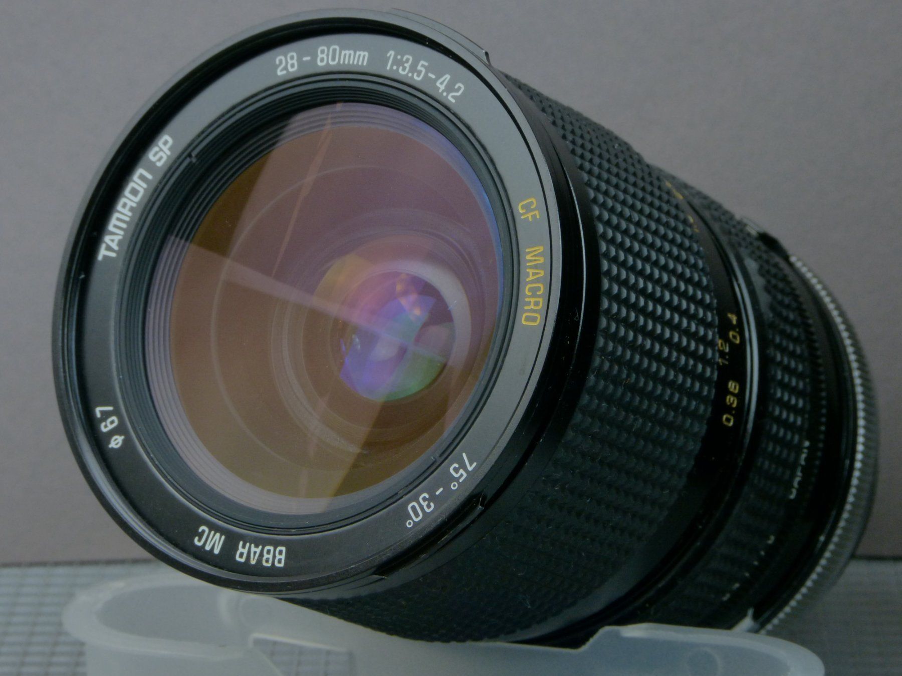 Tamron Obiettivi: Objektiv Tamron SP 28-80mm CF Macro BBAR MC Canon – Usato da Rheineck venduto da mur.man 2