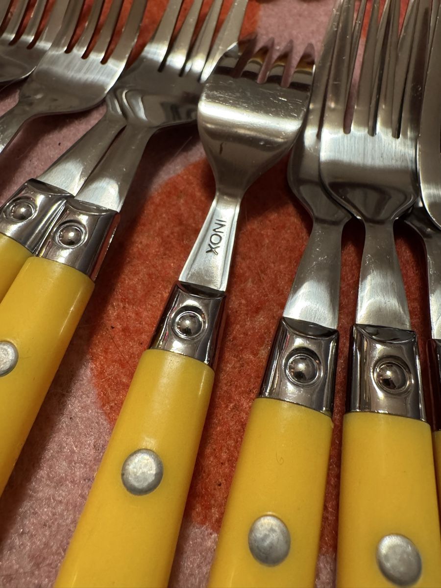 Ikea Couverts: Vintage Ikea Besteck gelb – Neuf (Voir description) à Buochs par nik_r7gm 4