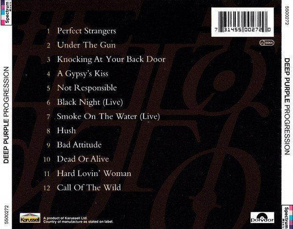 CD: Deep Purple – Progression - Vergriffen! - a – Usato da Brittnau venduto da Zibu 1