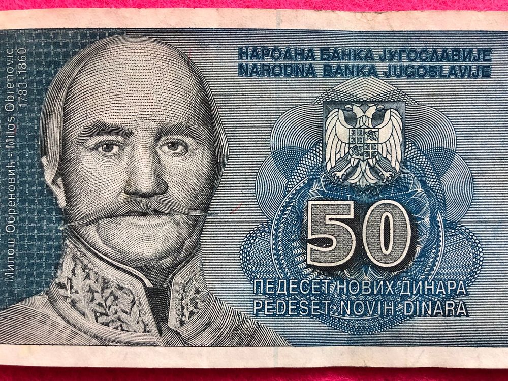 Belgrad 1996 - Jugoslawien - 50 Novih Dinara | Kaufen auf Ricardo