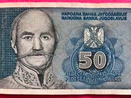 Belgrad 1996 - Jugoslawien - 50 Novih Dinara