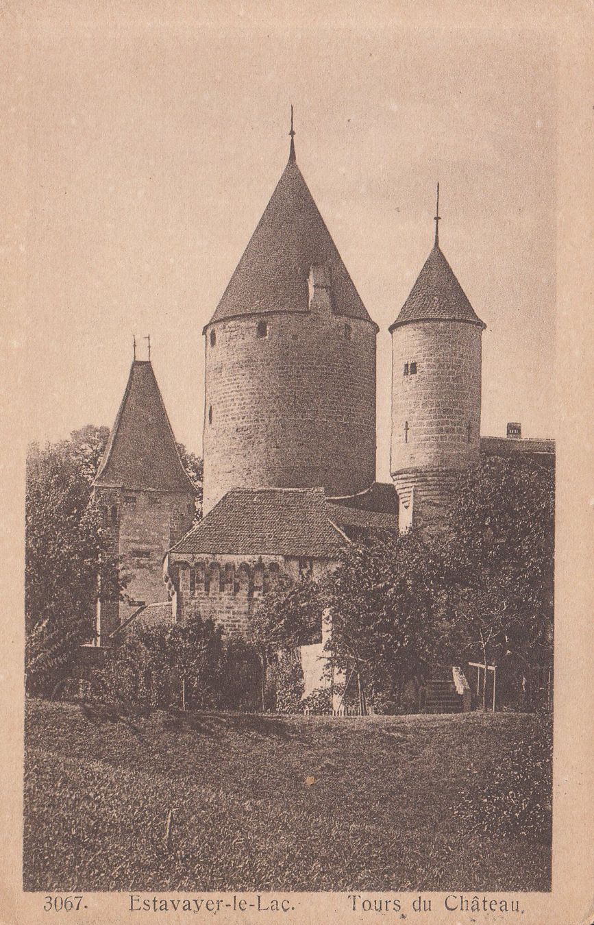 Cartoline postali: Estavayer-le-Lac 1927 – Usato da Bürglen TG venduto da StampGraf