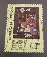 Ecuador 1981 Flugpost briefmarke