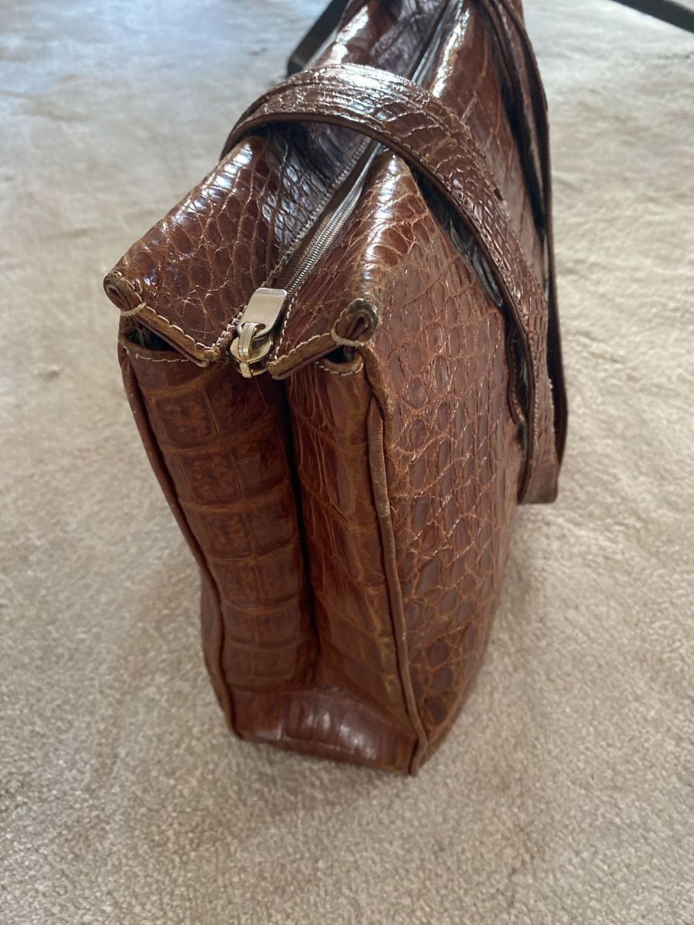 Borse da donna: Borsa in coccodrillo Vintage – Usato da Novazzano venduto da ige_cwq5 3