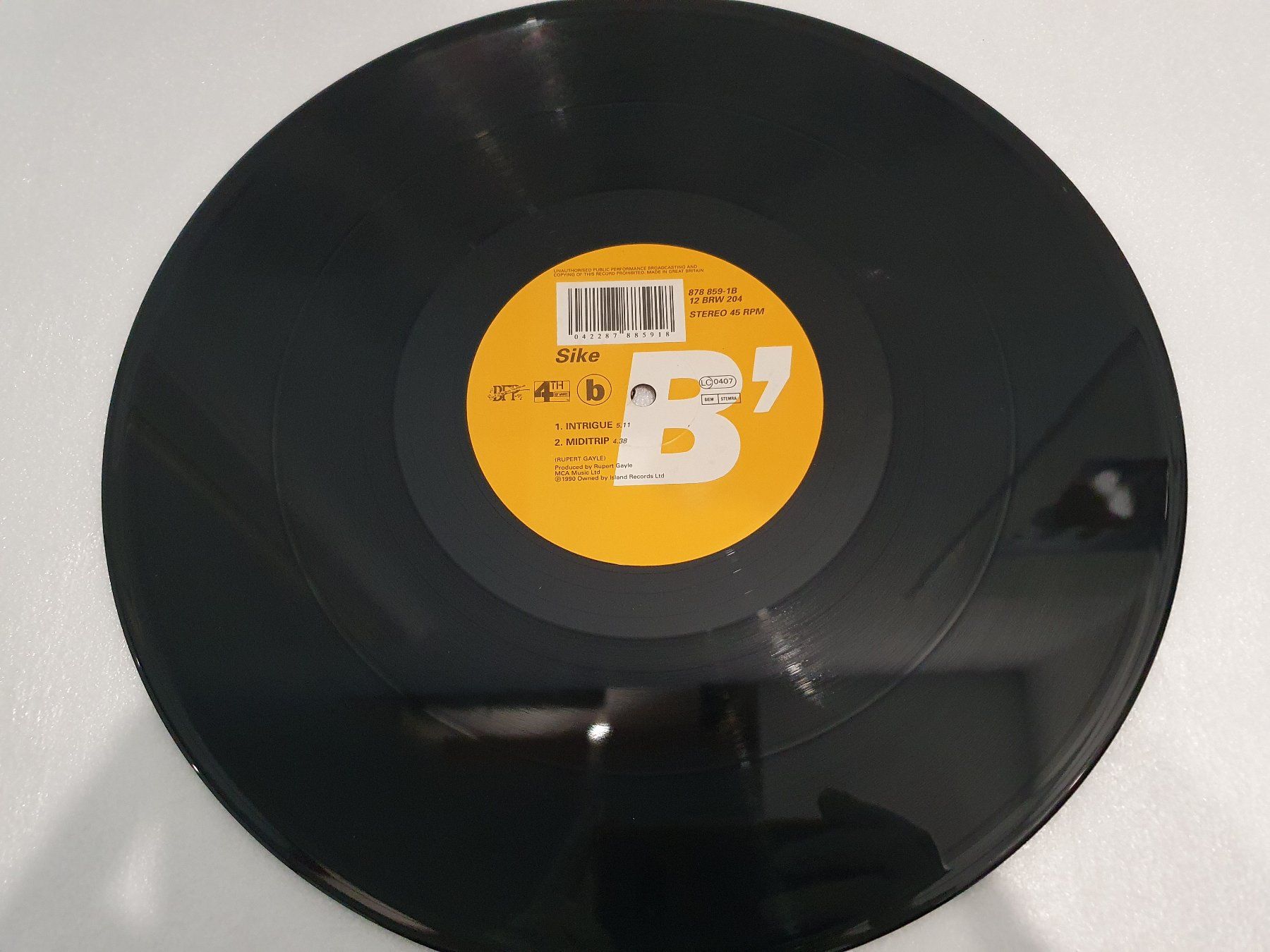 Schallplatten: Sike – Hit 'em Wit Dat (Techno, Deep House) – Gebraucht aus Uster von Vinyl-Leidenschaft 5
