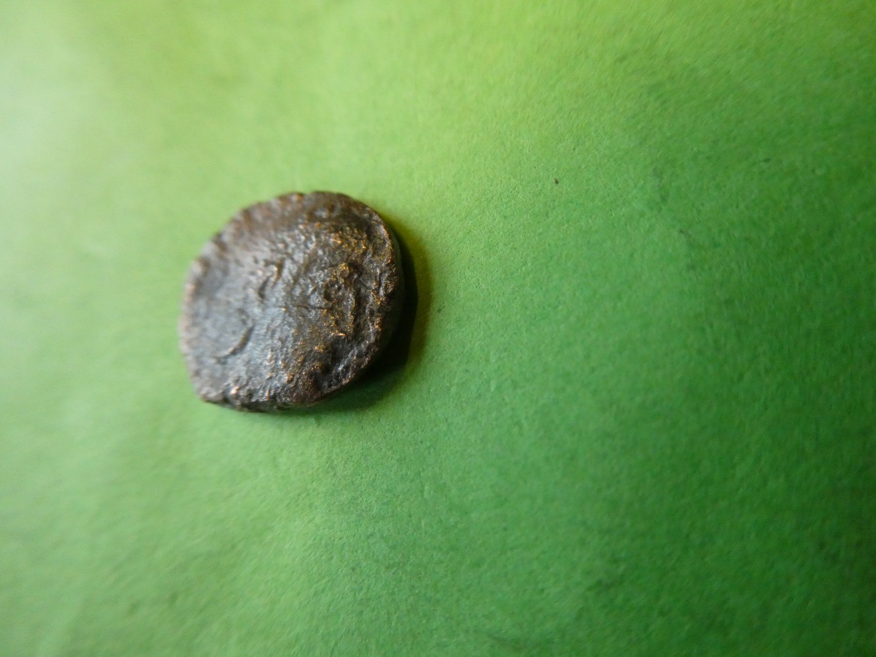 Alle Münzen: uralte  Bronzemünze 12 mm     1.01 g – Gebraucht aus Hinterforst von rohusri 3