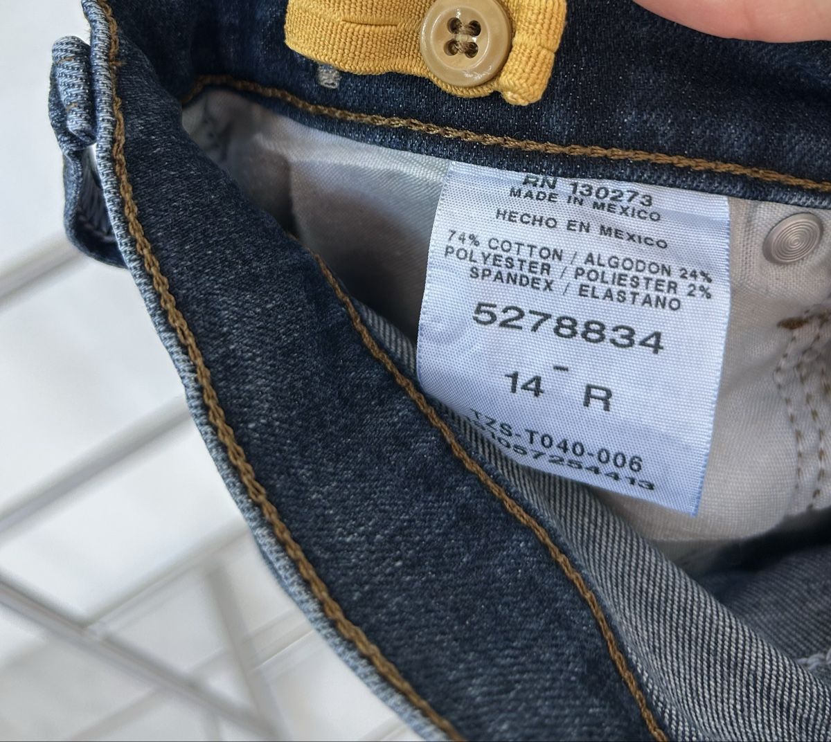 Lee Jeans: Lee Jeans - Regular Fit - Size 14 - Cotton Blend Denim – Neu (gemäss Beschreibung) aus Saland von ele_vc96 3
