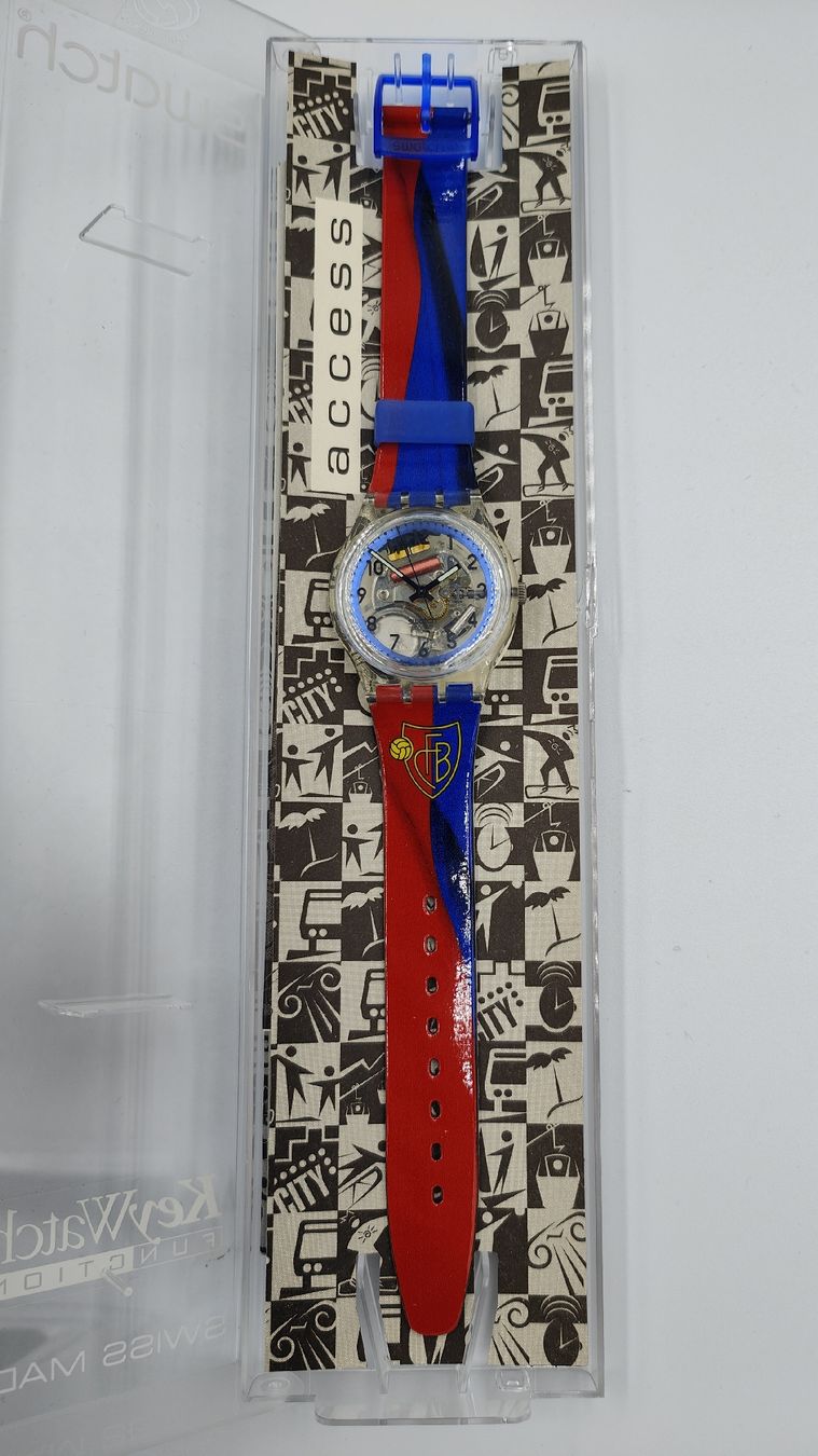 Swatch Uhren: FCB Swatch – Neu und originalverpackt aus Basel von regnam 1