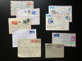 Luftpostbriefe Europa und Welt 1922-91