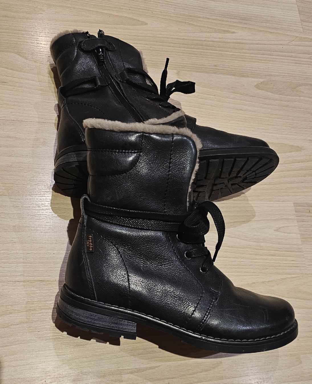 Froddo Scarpe per ragazzi: Gefütterte Leder-Winterstiefeletten – Usato da Fehraltorf venduto da Sumin 3