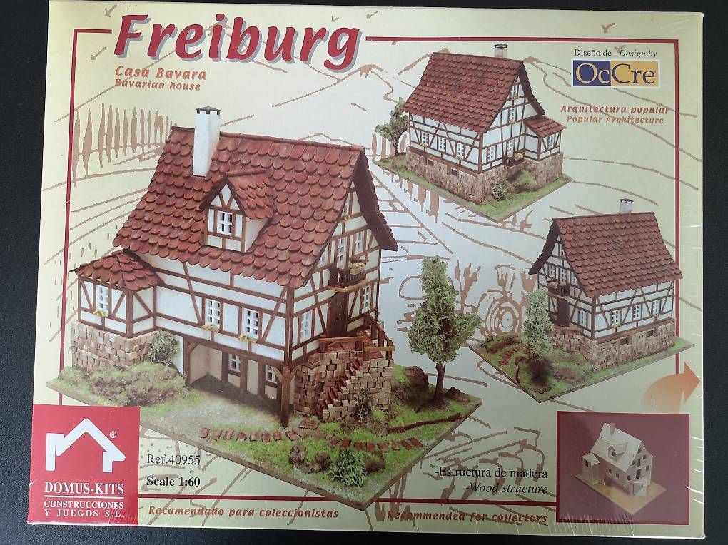Kit di modellismo & Modellini statici: Steinbausatz Freiburg – Nuovo e nell'imballaggio originale da Eschenbach SG venduto da drummer92