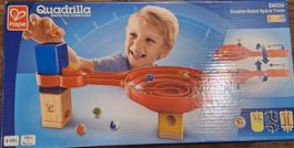 Neue Hape Quadrilla Kugelbahn - Double-Sided Spiral Twist