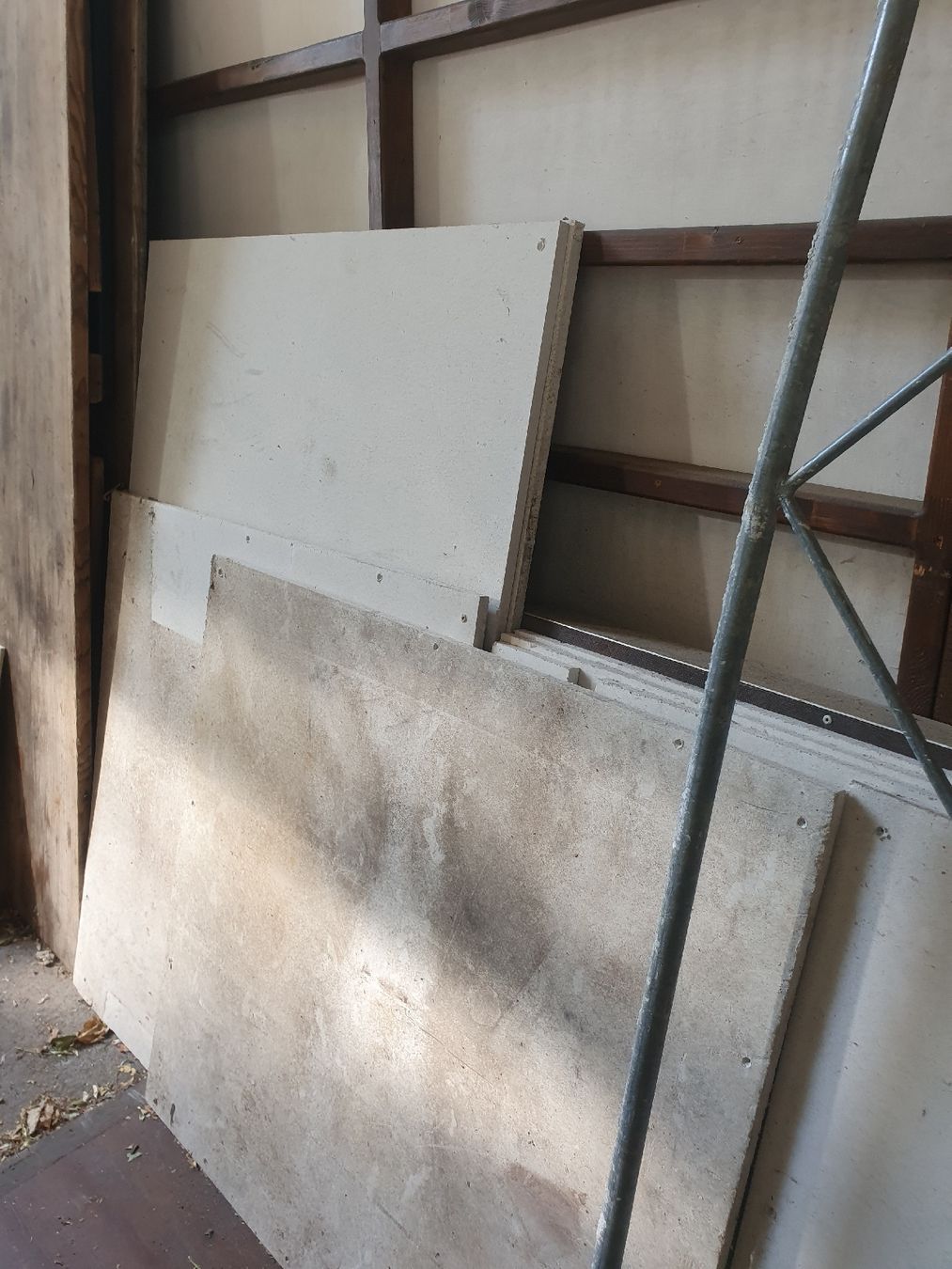 Servierplatten: Brandschutz Gipsfaserplatten ca 8m2 – Gebraucht aus Untersiggenthal von Bmige