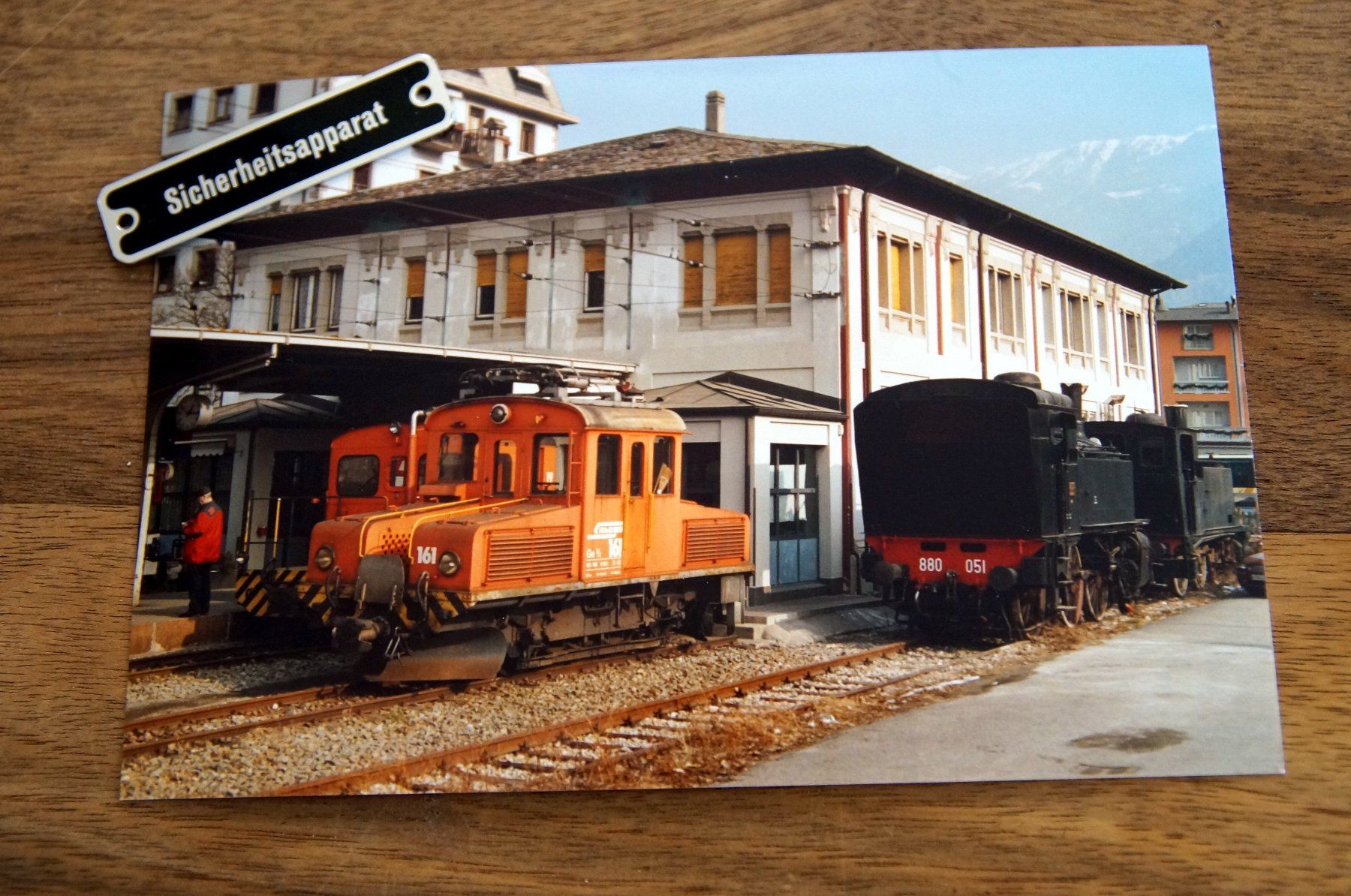 RhB Rangierlok Ge 2/2 mit Italienischen Dampfloks (Foto) (Gebraucht) in ...