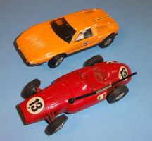 Sammler - 2 Märklin Sprint Autos, Ferrari 1956 & Benz C 111
