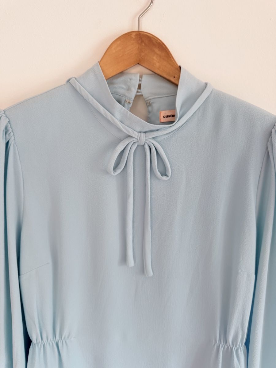 Vestiti: Custommade Kleid romantisch hellblau – Usato da Einsiedeln venduto da kalliopee 3