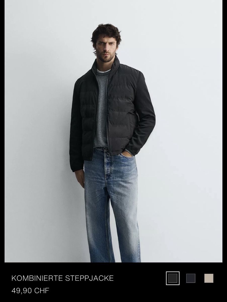 Zara Giacche: Neue Zara Steppjacke – Nuovo (secondo la descrizione) da Rapperswil SG venduto da mikardo9 3