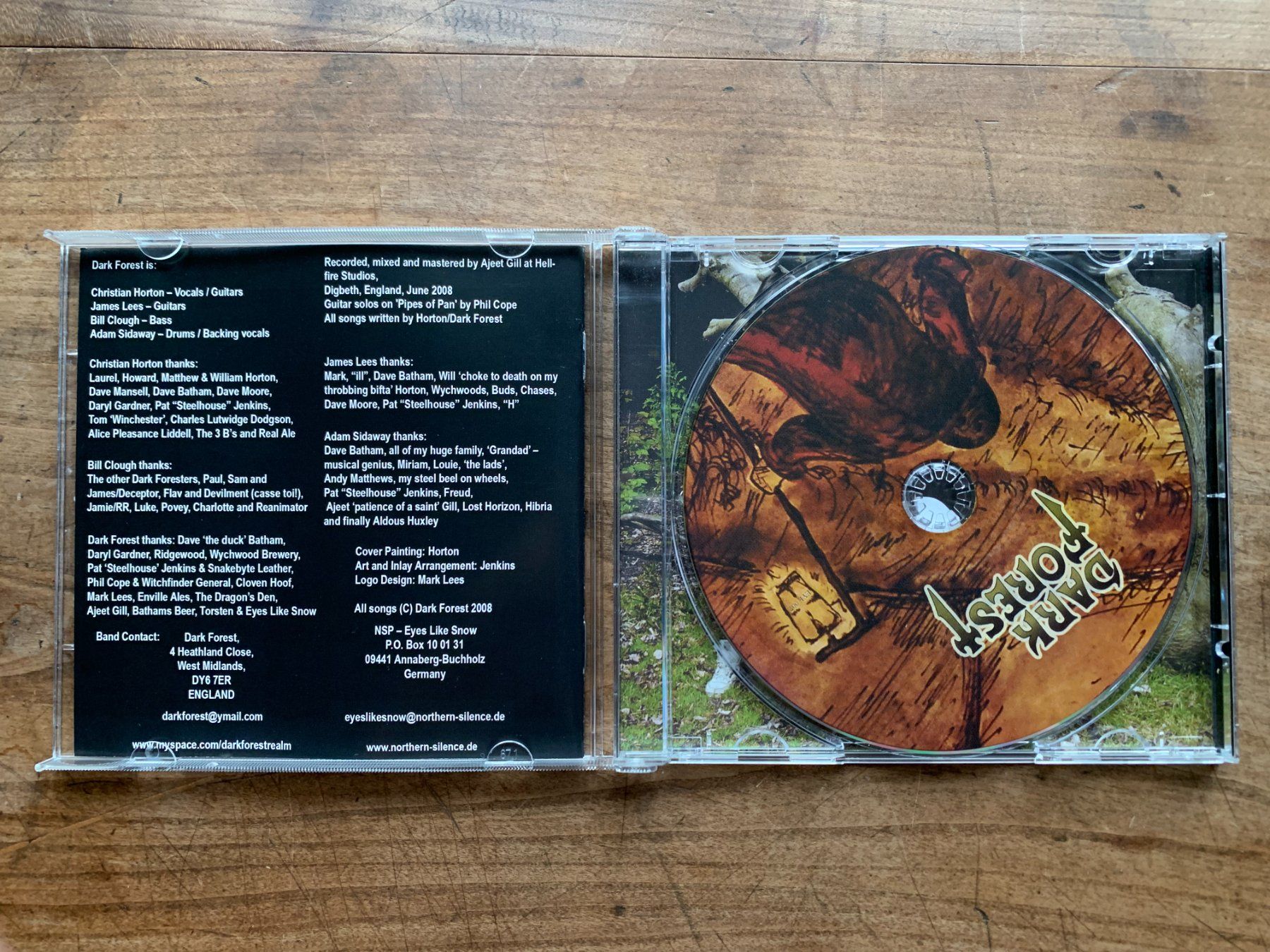 CD: Dark Forest s/t CD Heavy Metal NWOBHM Iron Maiden – Usato da Willerzell venduto da Stoeff8l 2
