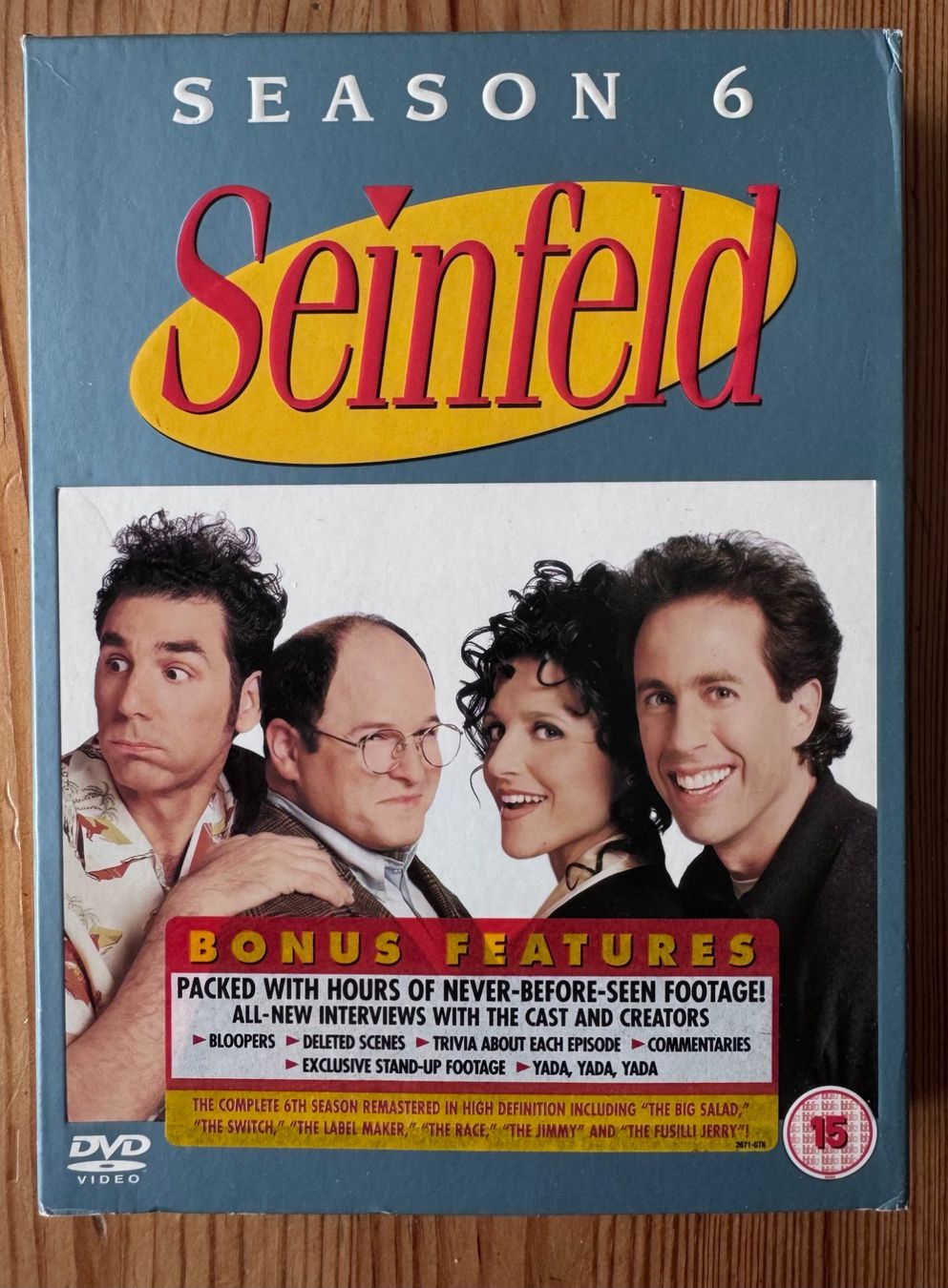 Tutti i DVDs: Seinfeld - Season 6 – Usato da Zürich venduto da recordman01