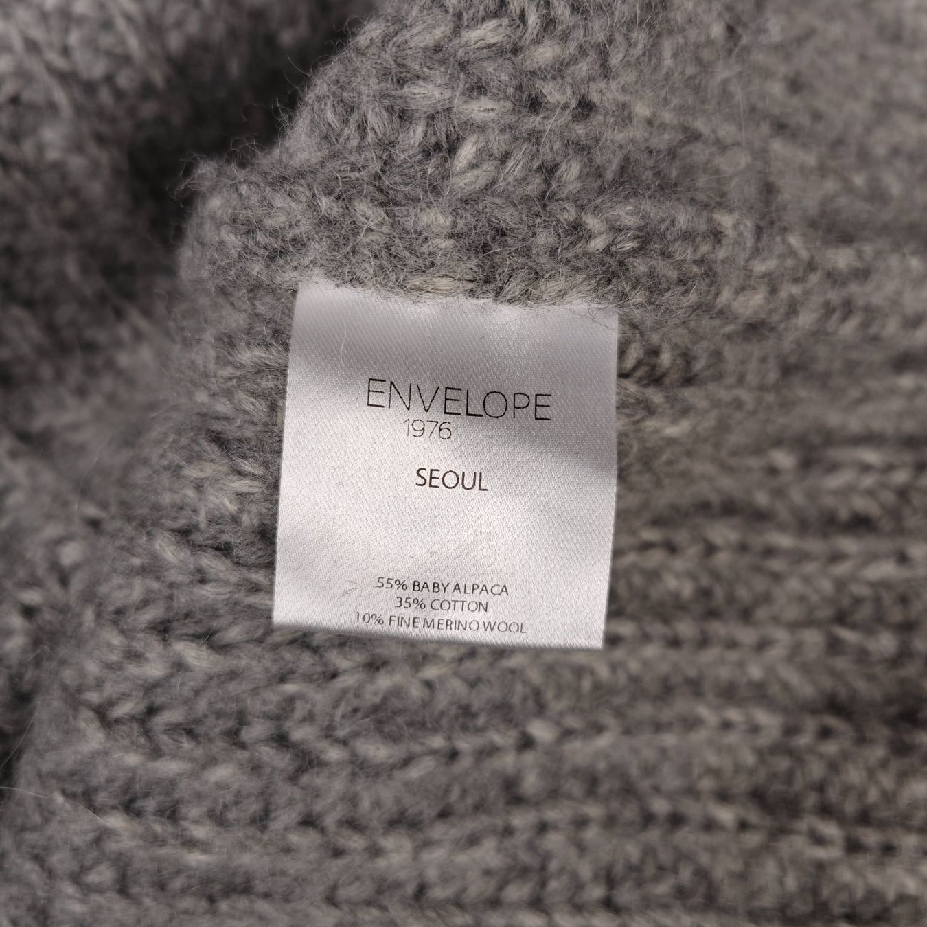 Maglioni & Felpe: Envelope 1976 Alpaka Strickpullover Grau Gr. 44 – Usato da Schaffhausen venduto da clxud 4