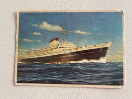Alte Ansichtskarte Transatlantik Ozeanriese Italia Schiff