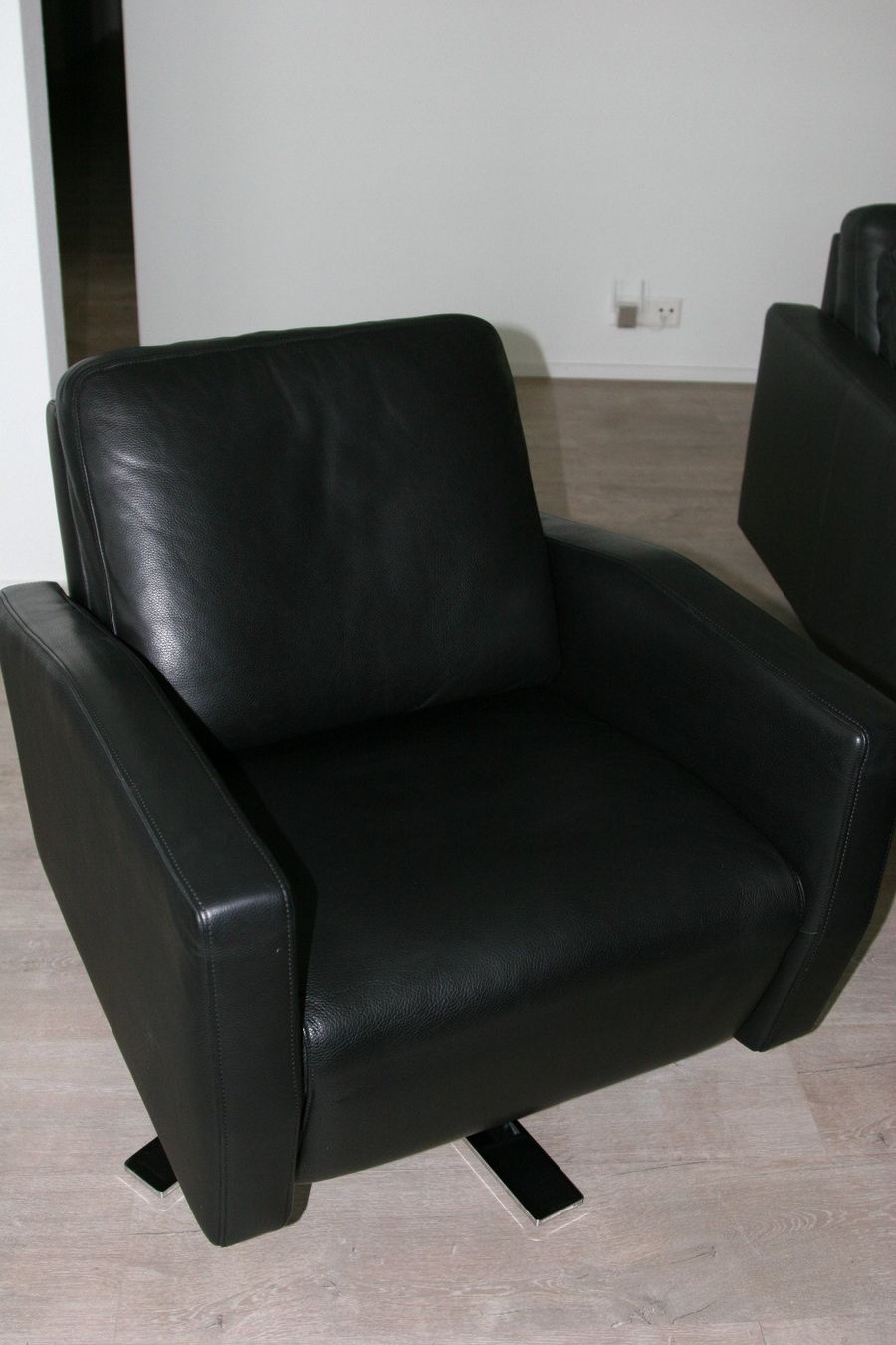 Intertime Sessel: 1A Relaxsessel Leder schwarz von Intertime création Suisse – Gebraucht aus Büren an der Aare von Sabinem71 4