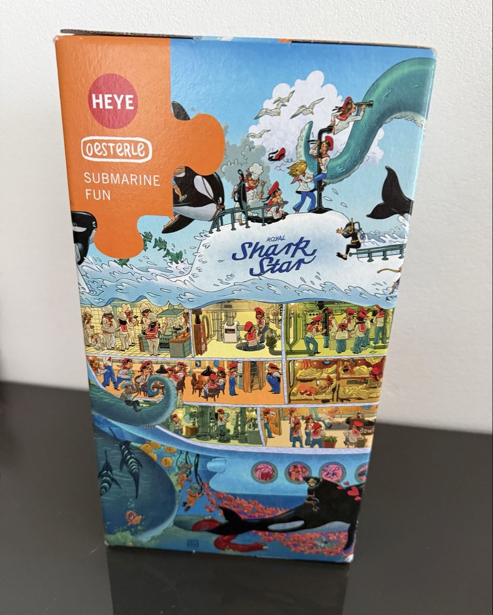 Heye Puzzle: HEYE 1500 PUZZLE  Shark Star – Usato da Pfeffikon LU venduto da pepino17 2