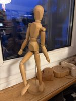 Holz Gelenkbiege Figur