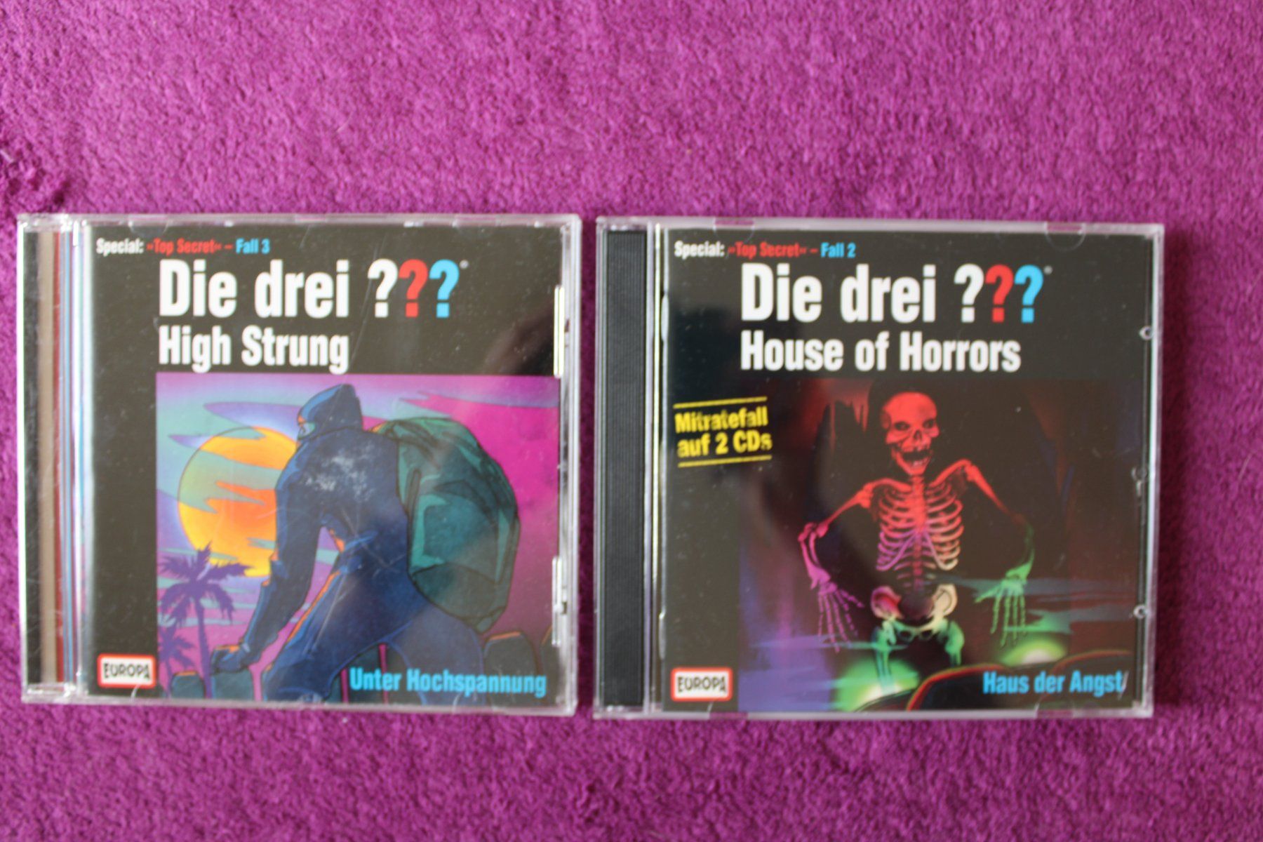 CDs: 8 - Die drei ??? - Hörspiel - CD´s – Gebraucht aus Müllheim Dorf von Seeeule01 1