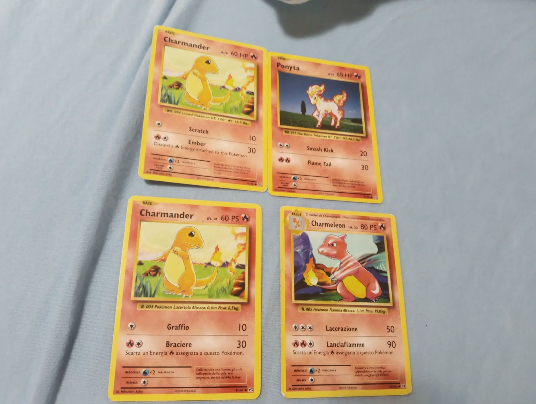 Pokémon Carte collezionabili: pokemon charmender set – Usato da Sigirino venduto da acquila16