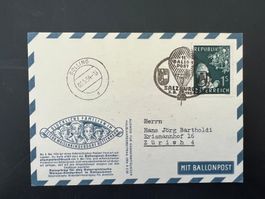 11. Ballonpostflug 1954 Golling Salzburg   (G564)