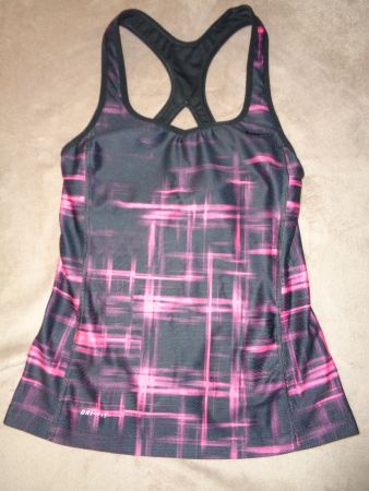 Sportoberteil Nike Dri-Fit Damen Grösse S pink/schwarz!